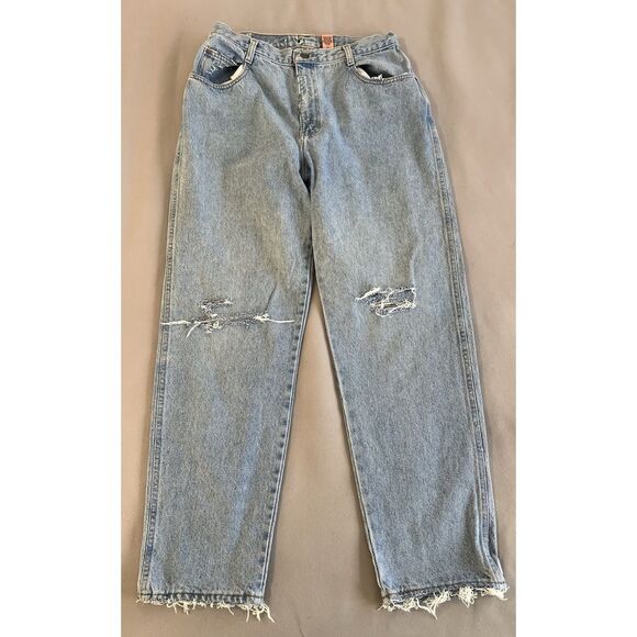 Gitano Denim - Vintage Gitano Mom Jeans Blue High Waist Tapered Leg Denim Womens 14 Average Y2K